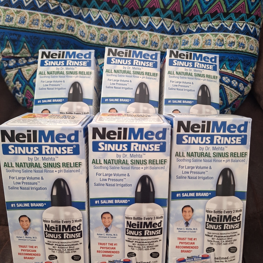 6 NeilMed Sinus Rinse Kits